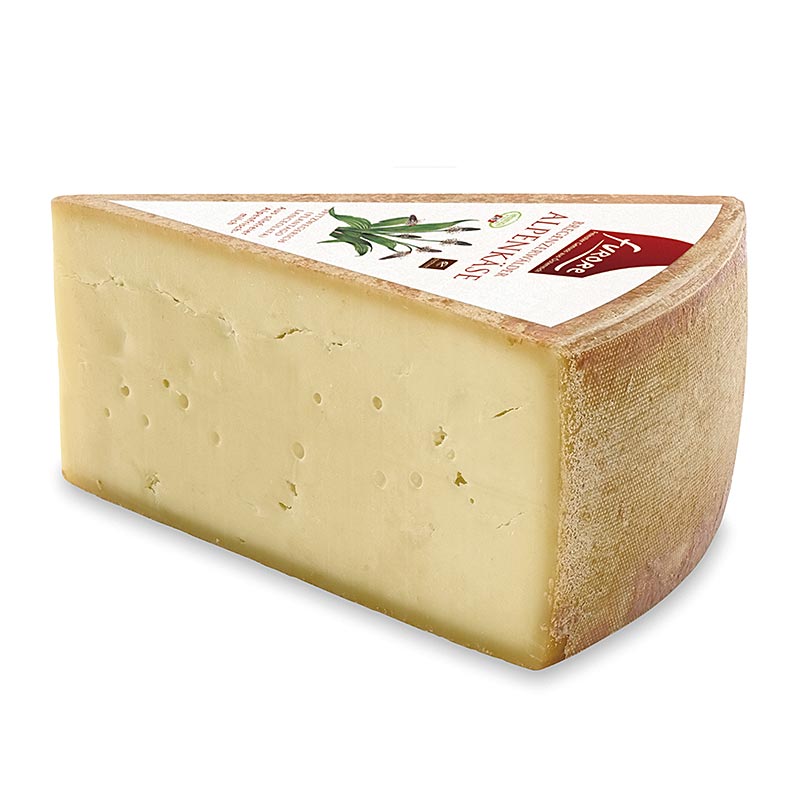 Fromage d`alpage au lait cru du Bregenzerwald, 45% FiT, fureur - environ 500 g - vide