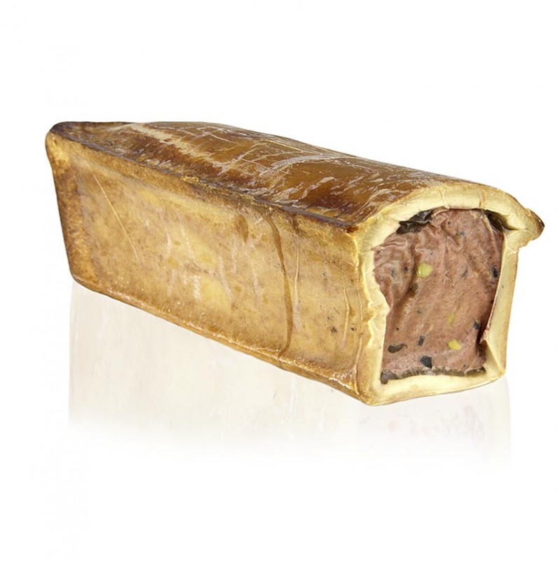 Pate de truffe, a la truffe d`hiver, farce de jeune cochon - 500g - dejouer