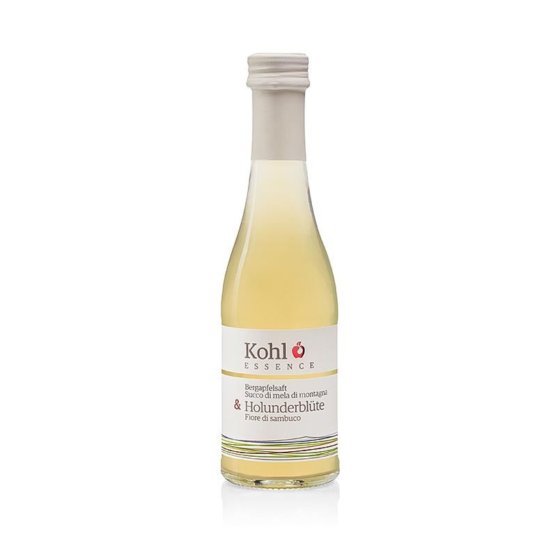 Sok z jablek gorskich ESSENCE + kwiat czarnego bzu, kapusta - 200ml - Butelka