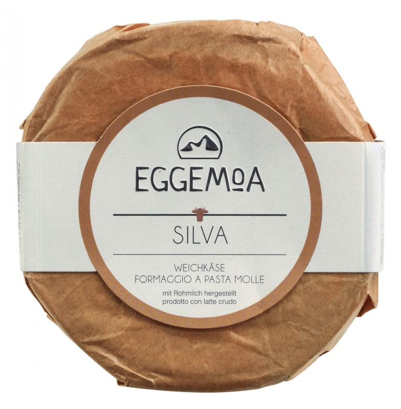 Silva - cerveny mazaci syr, makky syr vyrobeny zo suroveho kravskeho mlieka, Eggemairhof Steiner, EGGEMOA - cca 300 g - kg