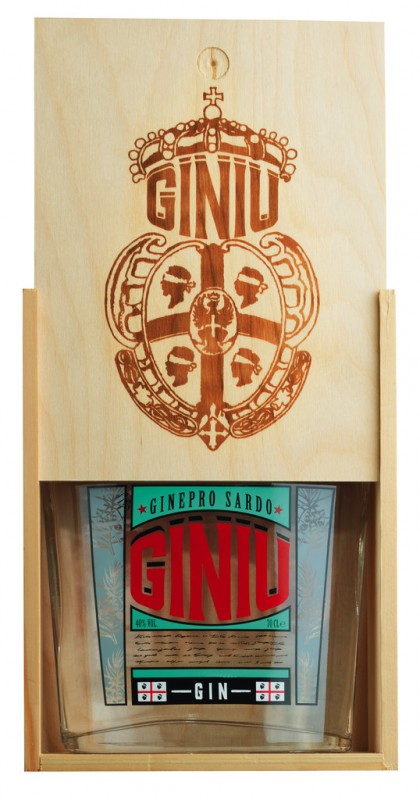 Giniu, Gin, Silvio Carta - 0,7 liter - Uveg