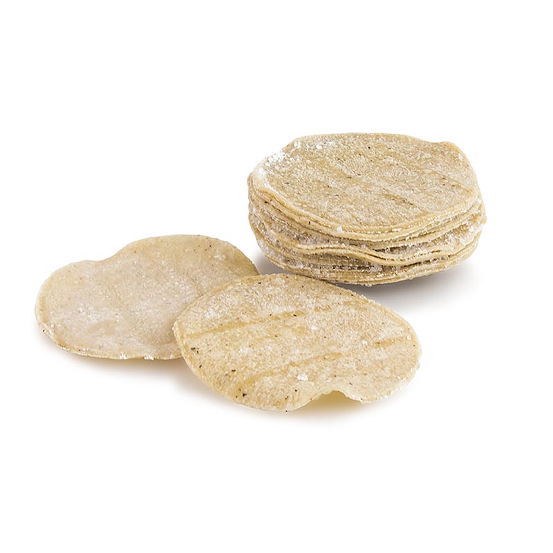 Kukorica tortilla, puha, kb Ø 9-10cm, Blanco Nino - 2kg, 216 db - Karton