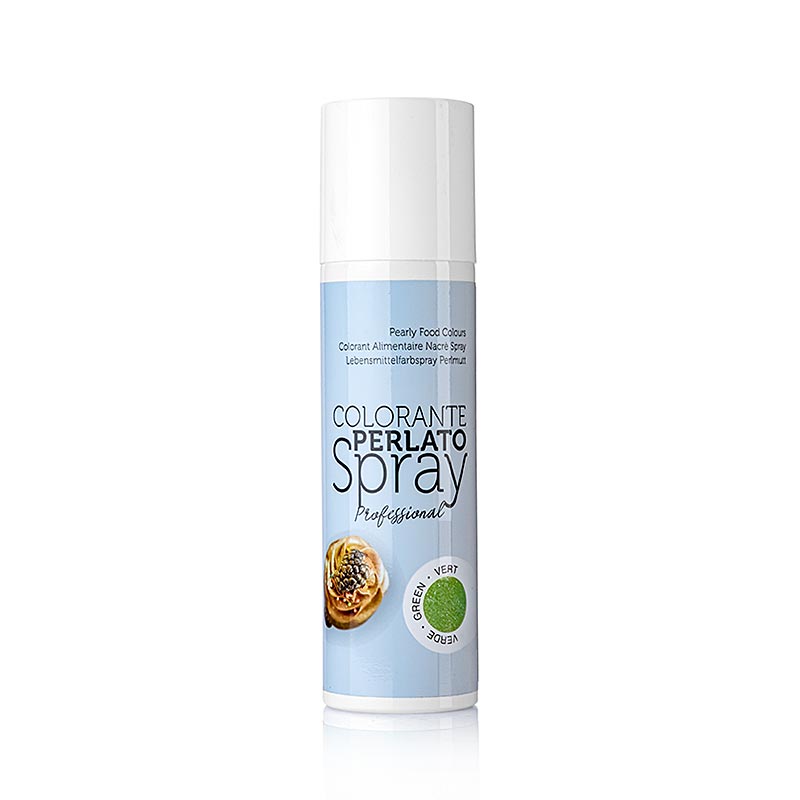 Spray cu sclipici, verde sidefat (sicret) - 250 ml - Spray