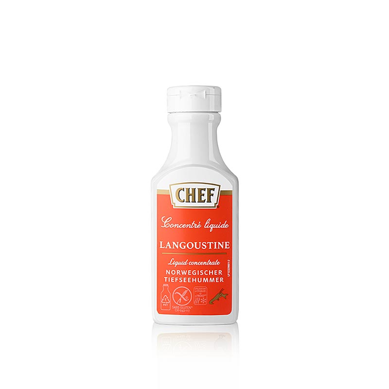 CHEF Premium koncentratum - homar alaple, folyekony, kb.6 literre - 200 ml - PE palack