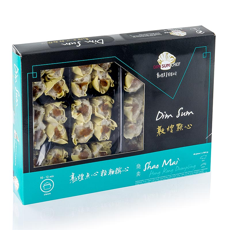 Shao Mai - dumplings med rejer og svinekød - 864 g, 48 x 18 g - taske