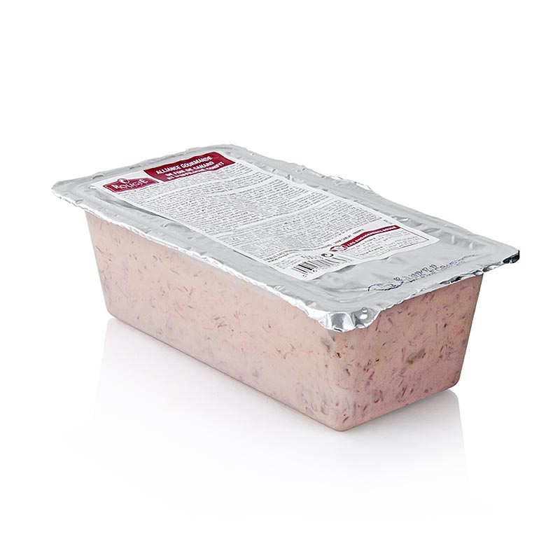 Alliance Gourmande, kacacie maso so 45% foie gras, roztieratelne, rougie - 500 g - PE skrupina