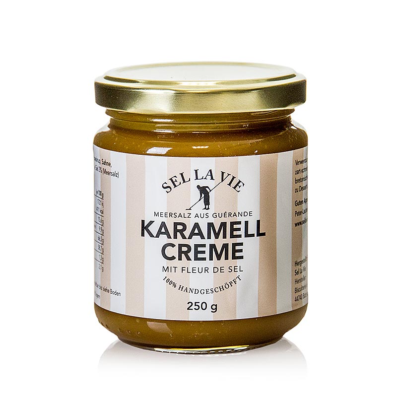 Sel la Vie - krem karmelowy z fleur de sel - 250 gr - Szklo