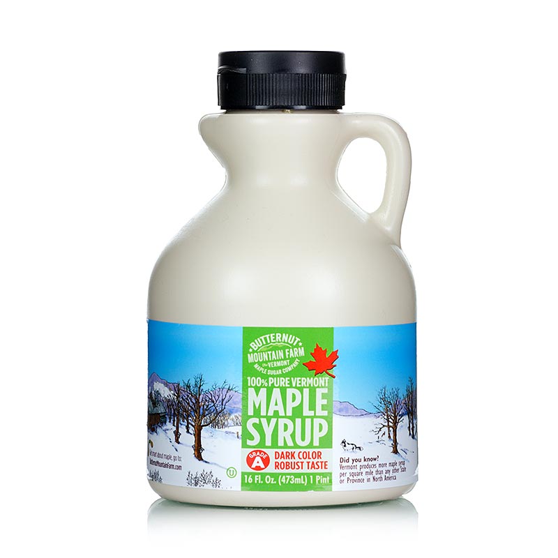 Syrop klonowy - Dark Robust, Vermont - 473ml - Pe-kanist.