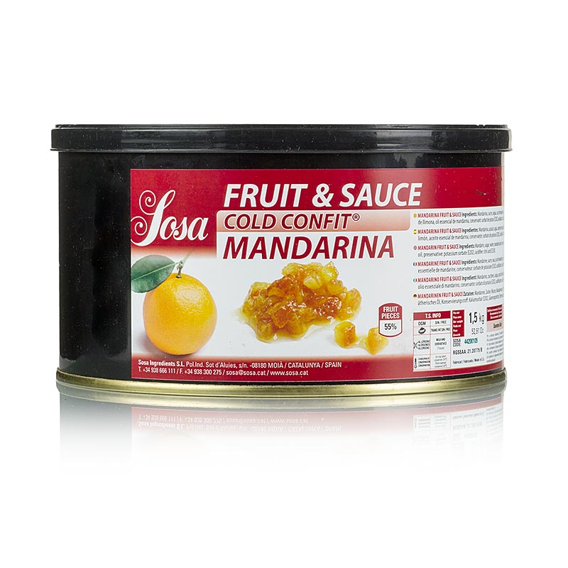 Sosa Cold Confit - Mandarina, voce i sos, sa korom (37243) - 1,5 kg - mogu