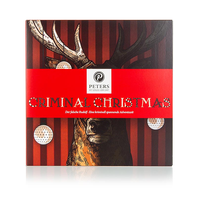 Adventny kalendar Criminal Christmas 4 - a kniha, s alkoholom, Peters - 255 g - balenie