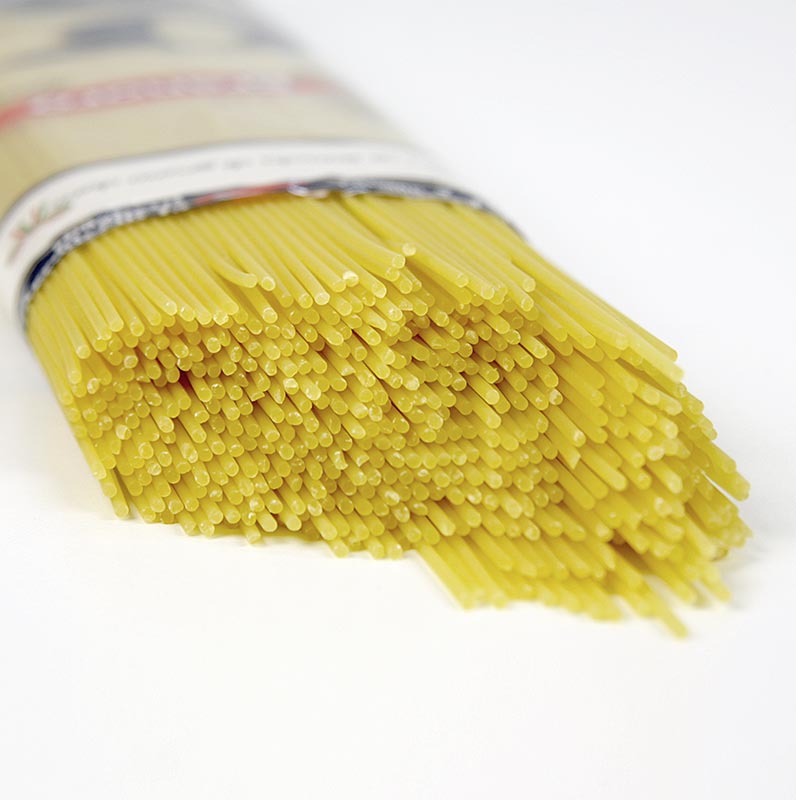 Vermicelles Granoro, Spaghetti, 1,6 mm, n°13 - 12 kg, 24 x 500 g - Papier carton