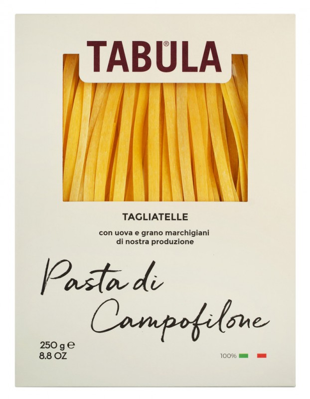 Tabula - Tagliatelle, Fidea cu ou, La Campofilone - 250 g - ambalaj