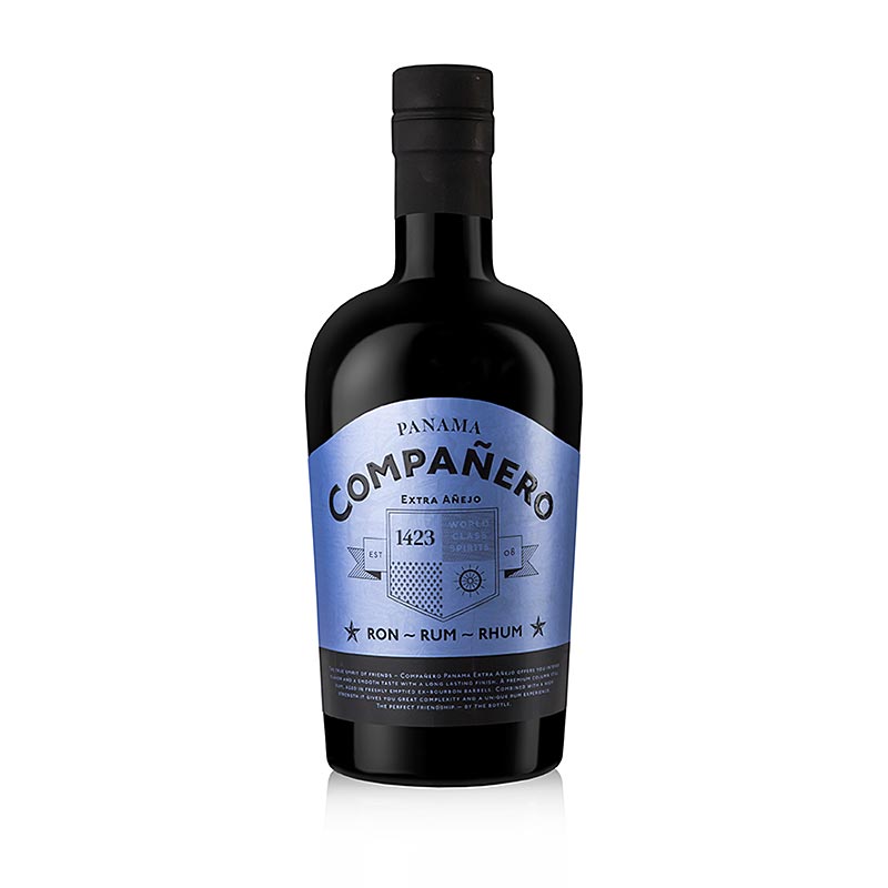 Companero Rum Extra Anejo, 54 terfogatszazalek, Panama - 700 ml - Uveg