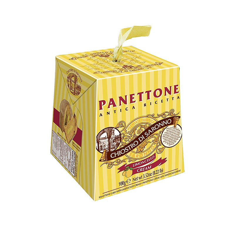 Ciasto swiateczne Panettone Limoncello, Lazzaroni - 100 gramow - Karton