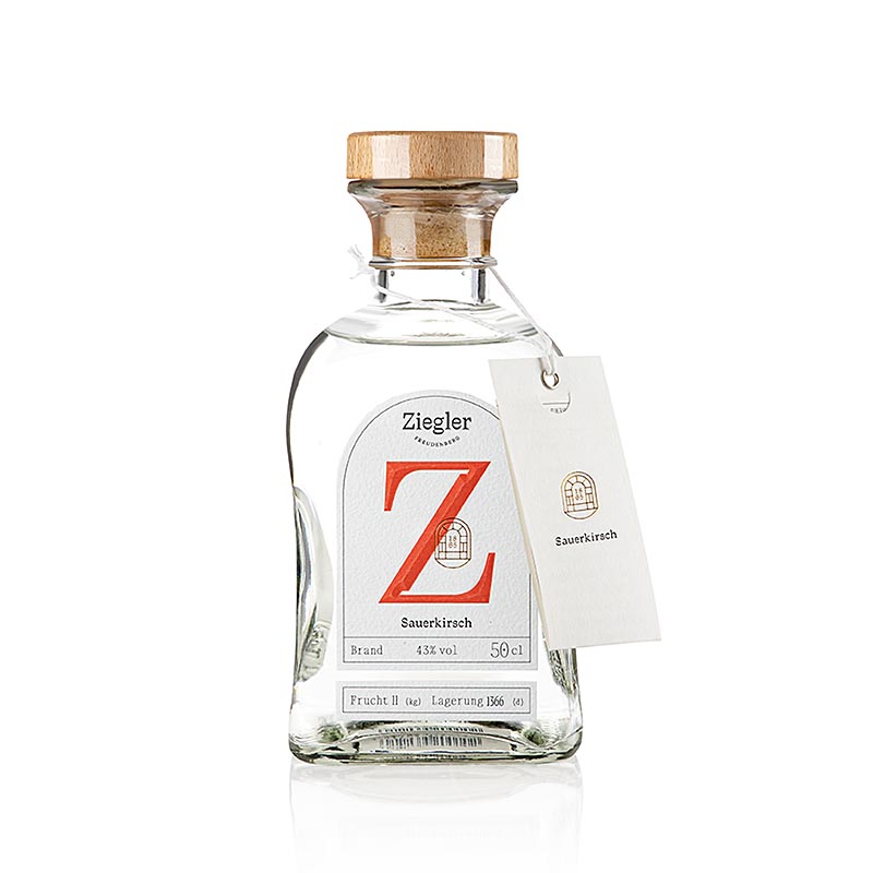 Rakija od visanja - plemenita rakija, 43% vol., Ziegler - 500ml - Boca