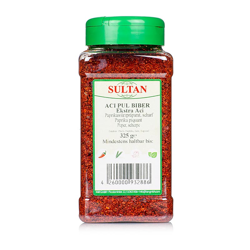 Pul Biber, preparat de condiment cu chili turcesc - 325 g - poate sa