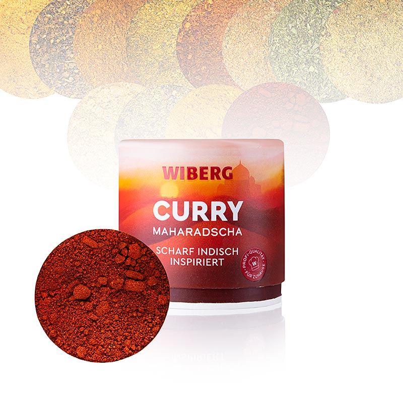 Wiberg Curry Maharaja, pikantni smes koreni inspirovana Indii - 75 g - Aroma box