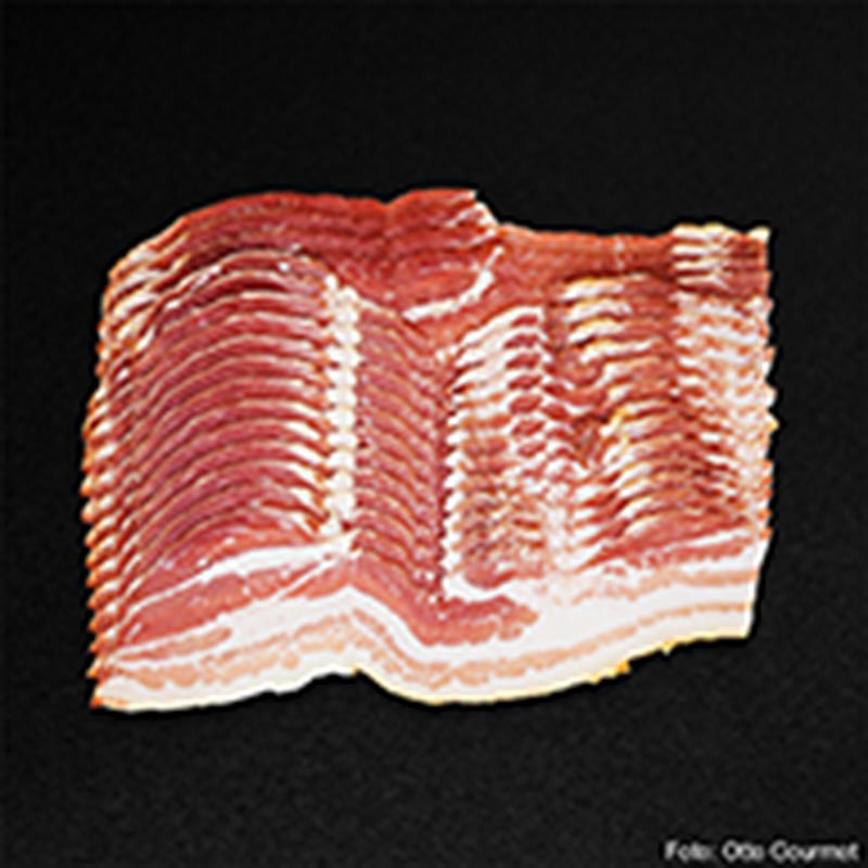 Bacon afumat, feliat, Livar, Otto Gourmet - aproximativ 150 g - vid