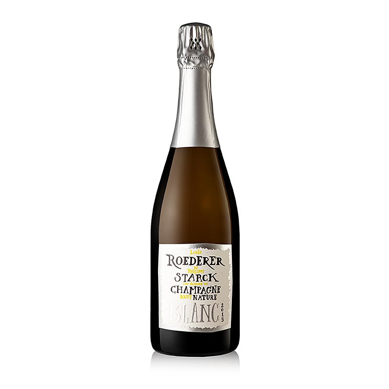 Sampanjac Roederer 2015 Philippe Starck Blanc Brut Nature, 12,5% vol. - 750ml - Boca