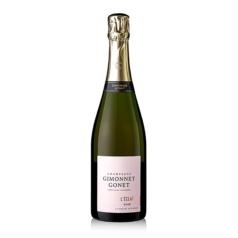 Pezsgo Gimonnet Gonet l`Eclat rose brut - 750 ml - Uveg