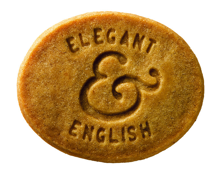 Elegant si englezesc Lemon + Ginger, biscuiti cu unt cu lamaie + ghimbir, Millerund039;s - 140 g - ambalaj