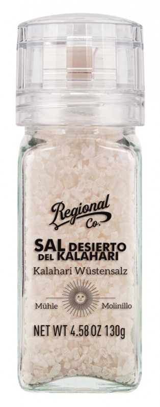 Kalahari so, tengeri so a Kalahari-sivatagbol, malom, Regional Co - 130g - Darab