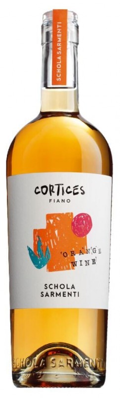 Fiano IGT Salento Cortices, oranzove vino, Schola Sarmenti - 0,75 l - Flasa