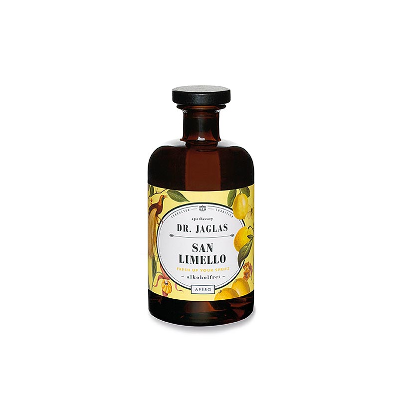 Dr. Jaglas - San Limello Apero, bezalkoholno, VEGAN - 500 ml - Boca