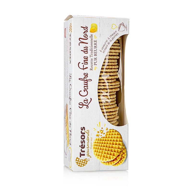 Barsnack Tresors - La gaufre fine, dulce frantuzesc. Vafe cu unt - 220 g - Carton