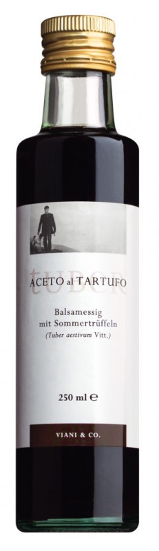 Aceto balsamico al tartufo estivo, Aceto balsamico cu trufe de vara - 250 ml - Sticla