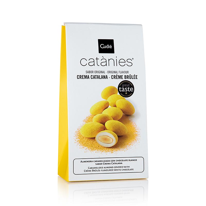 Catanies Creme Brulee, spanelske mandle v Creme Brulee / Crema Catalan, Cudies - 80 g - box