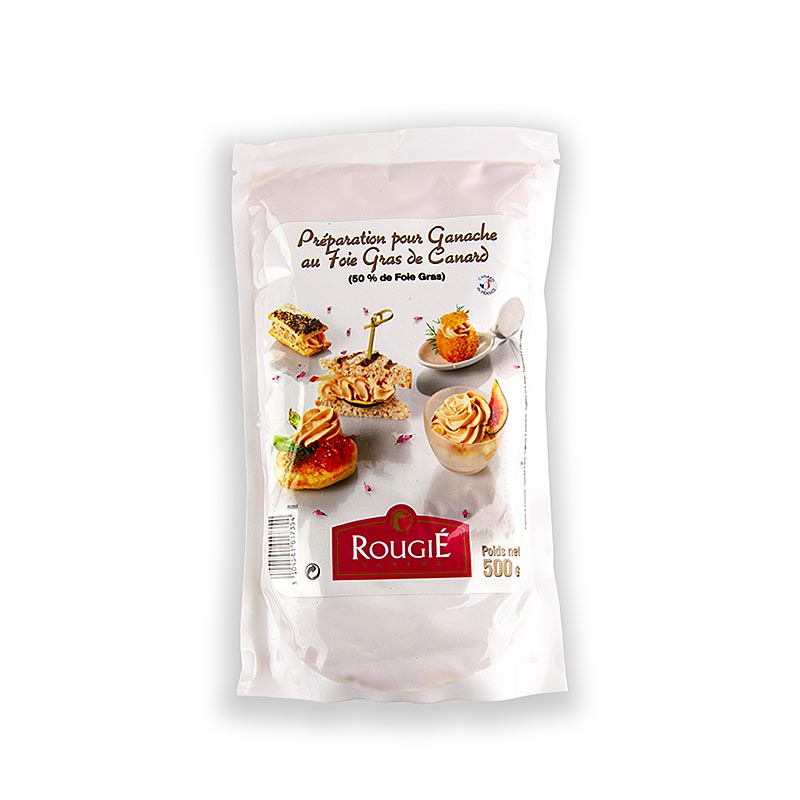 Ganache cu foie gras de rata 50%, Rougie - 500 g - sac