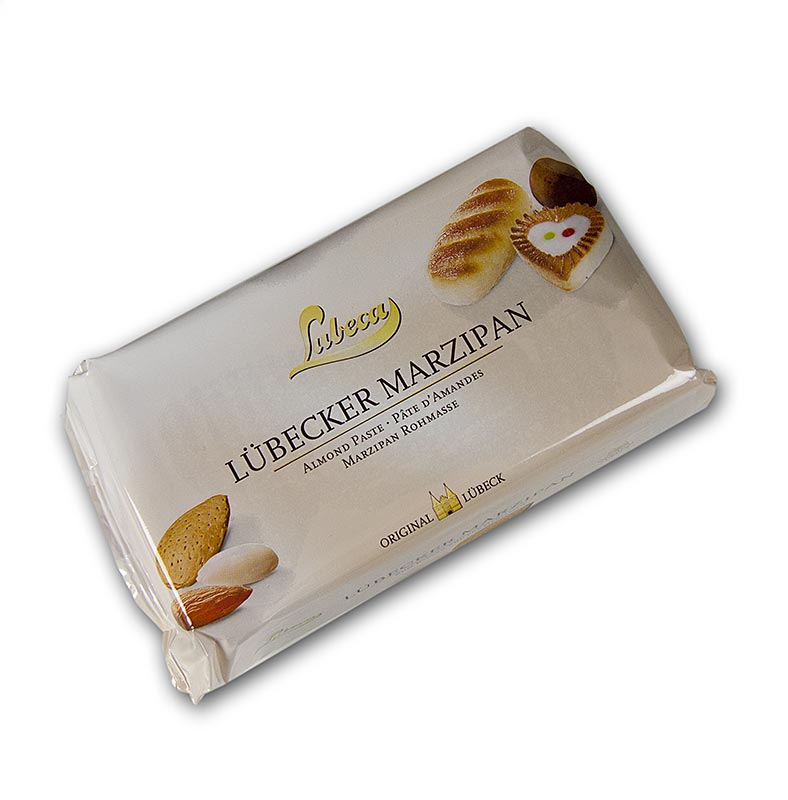 Pate d`amande crue IGP, MO MM, 52% amandes mediterraneennes, Lubeca - 1 kg - dejouer