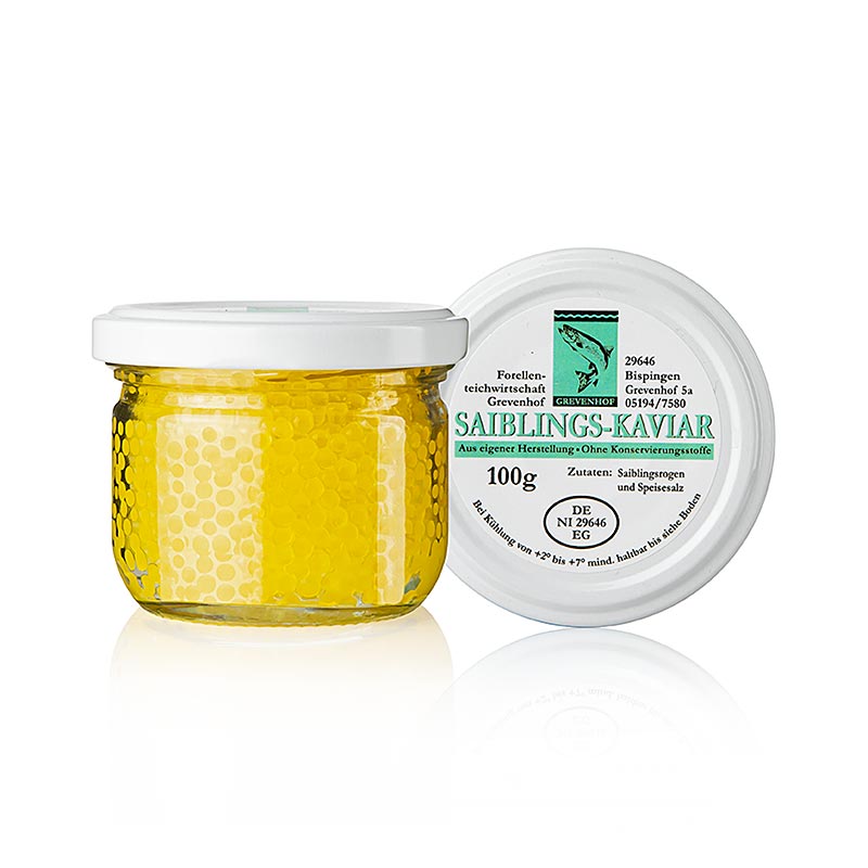 Rodingkaviar, Forellenwirtschaft Grevenhof (sasongsbetonad artikel) - 100 g - Glas