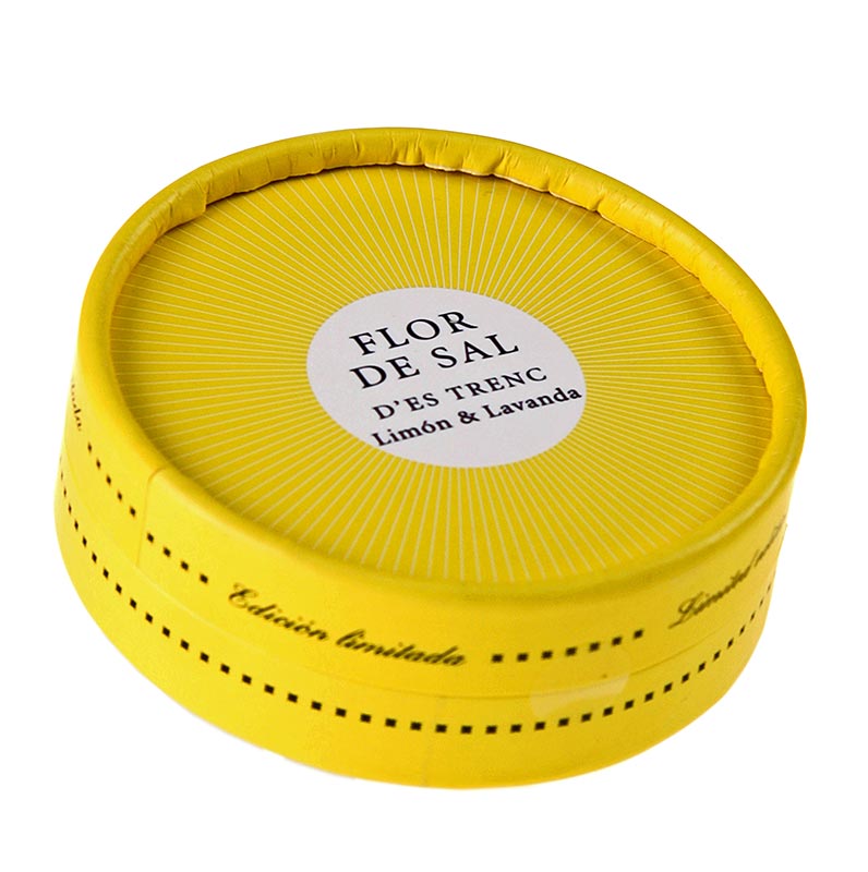 Flor de Sal d`es Trenc - citron vert et lavande, de Majorque, biologique - 60g - boite