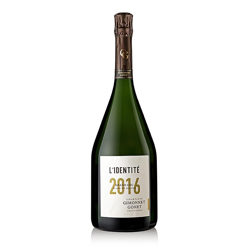 Champagner Gimonnet Gonet 2016er Identite Blanc de Blanc Grand Cru Extra brut - 1,5 l - Flasche