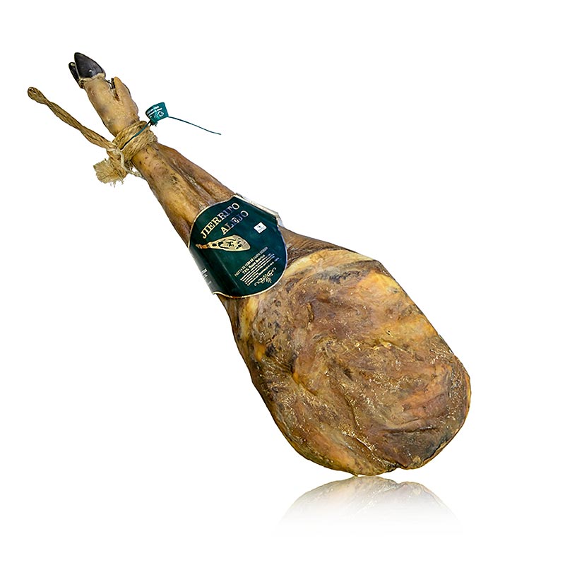 Pata Negra 100% Jamon Iberique Recebo Paleta avec jambon entier avec os - environ 6,5 kg - Lache