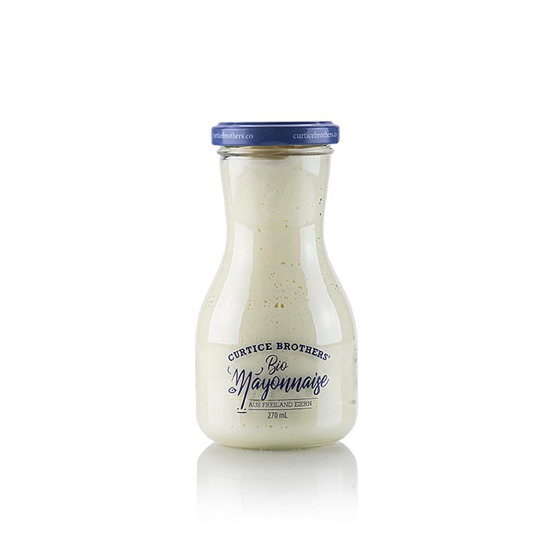 Organic Mayonnaise, Curtice Brothers, ORGANIC - 270ml - Bottle