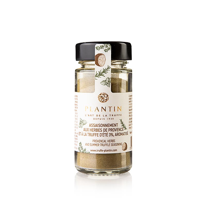 Especia de tofona amb herbes de Provenca i un 3% de tofona d`estiu, Plantin - 50 g - Vidre