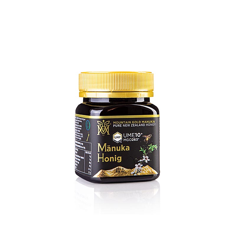 Miel de Manuka con certificacion UMF, 10+, 250 g, MGM Nueva Zelanda - 250 gramos - pe puede