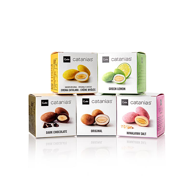 Catanies Collection Box, Spanish almonds in 5 varieties, Cudie - 175g, 5 x 35g - box