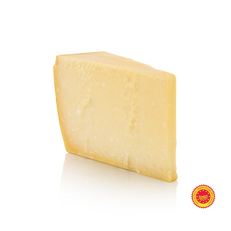 Queijo parmesao - Parmigiano Reggiano, 1 qualidade, com pelo menos 24 meses de idade, DOP - aprox. 1.000 g - vacuo