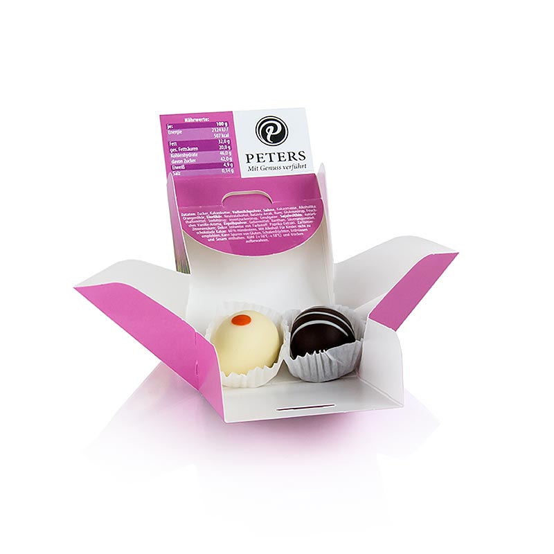 Cioccolatini pasquali coniglietto rosa, alticcio (con alcol), Peters - 25 g, 2 pezzi - pacchetto