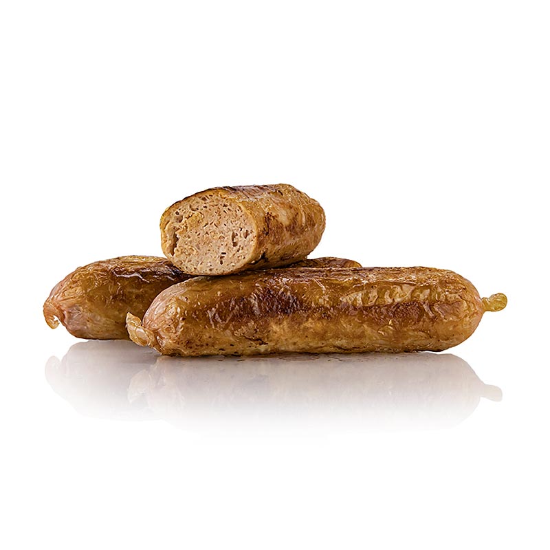 Redefinir Bratwurst, 10 salsichas veganas - 1kg, 10 pecas - Concha PE