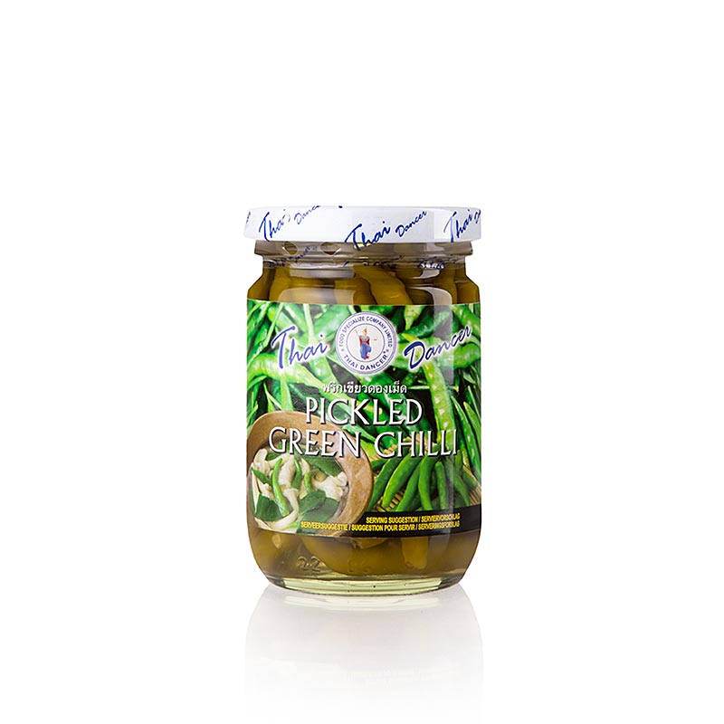 Pimenta, verde, em conserva, Thai Dancer - 200g - Vidro