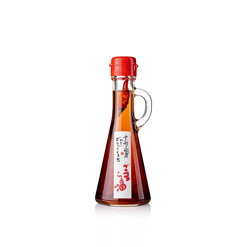 Aceite de sesamo Rayu con chile, Yamada - 152,6ml - Botella