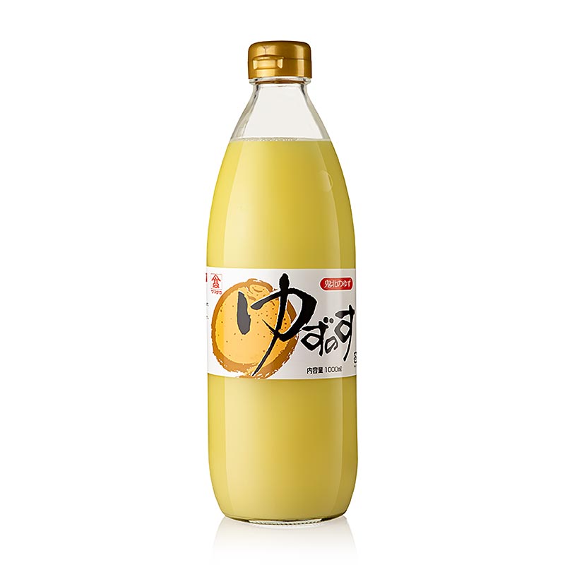 Yuzu Su, succo senza sale aggiunto, succo di agrumi 100%, Takada - 1 litro - Bottiglia