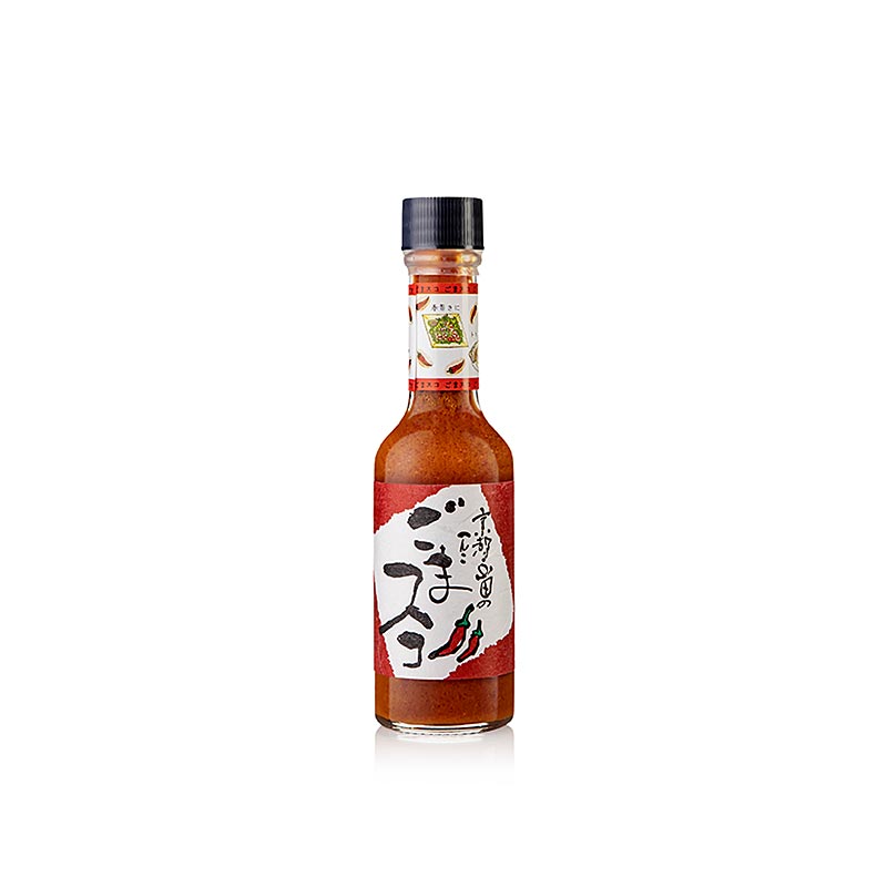 Gomasco - condimento picante de chile con sesamo, Yamada, Japon - 65ml - Botella