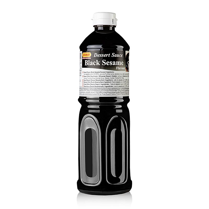 Saus wijen hitam, saus pencuci mulut, Nihon Shokken - 1 liter - Pe-kanis.