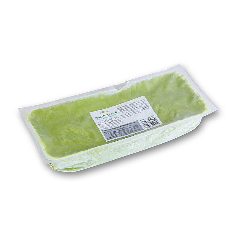 Avocado-Paste, Guacamole Mild, Sol Puro - 1 kg - Beutel